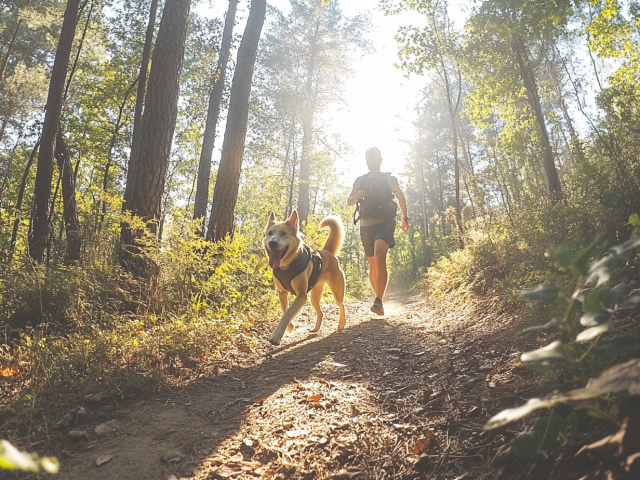 Le canicross, le sport idéal pour les chiens pleins d'énergie